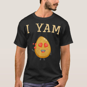 Thanksgiving Couples Set She's My Sweet Potato I Y T-Shirt