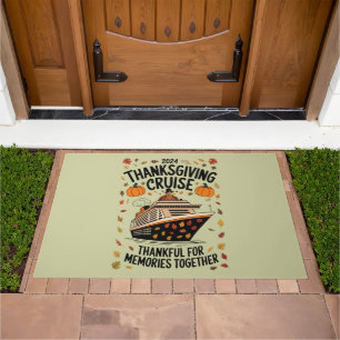 Thanksgiving Cruise 2024 Thankful For Memories  Doormat