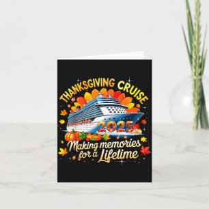 Thanksgiving Cruise 2025 Family Vacation Gift Card