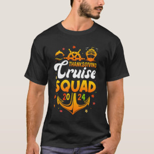 Thanksgiving Cruise Squad Matching Family Vacation T-Shirt