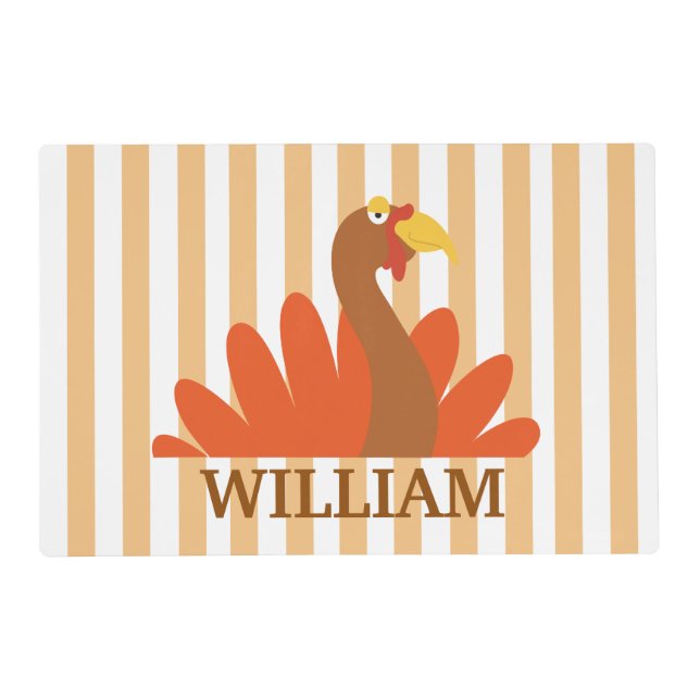 Thanksgiving Custom Placemat (Front)