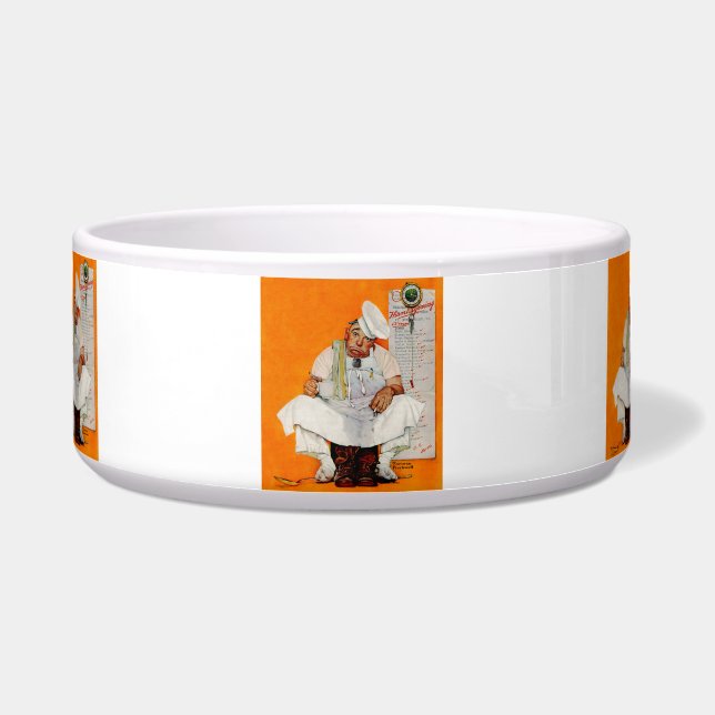 Thanksgiving Day Blues Bowl (Front)