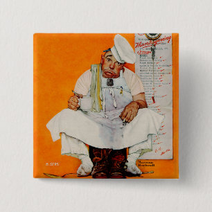 Thanksgiving Day Blues Button