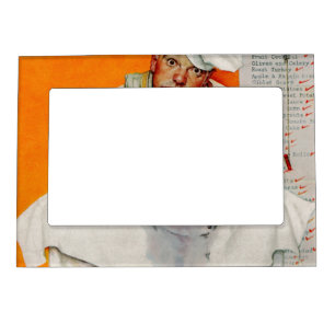 Thanksgiving Day Blues Magnetic Frame