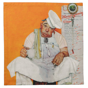 Thanksgiving Day Blues Napkin