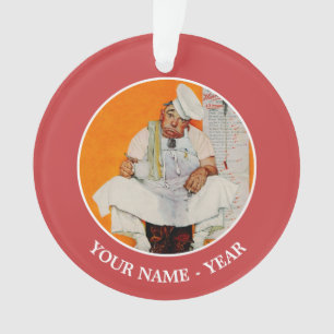 Thanksgiving Day Blues Ornament