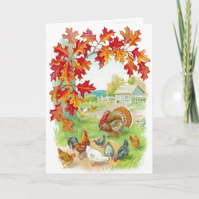 Thanksgiving Day Card (Front)