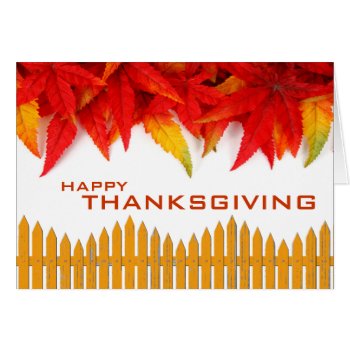 Thanksgiving Day Card by stopnbuy at Zazzle