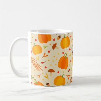 Thanksgiving day coffee mug