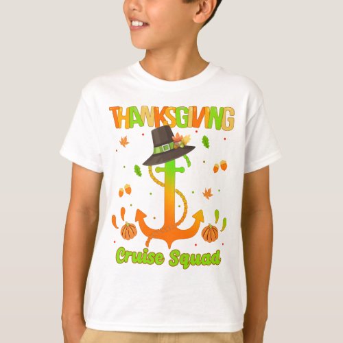Thanksgiving Day Cruise Squad Travel Vacation  T_S T_Shirt