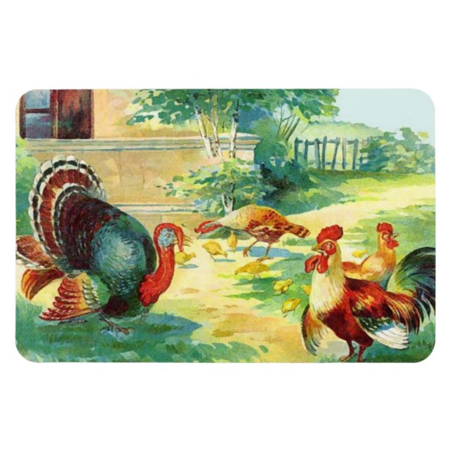 Thanksgiving Day Flexible Magnet (Horizontal)
