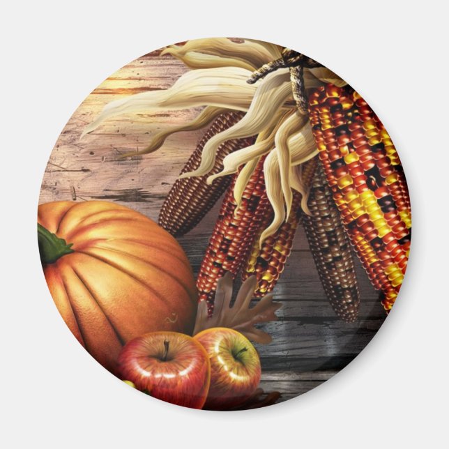 Thanksgiving Day Magnet (Front)