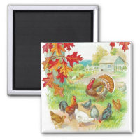 Thanksgiving Day Magnet
