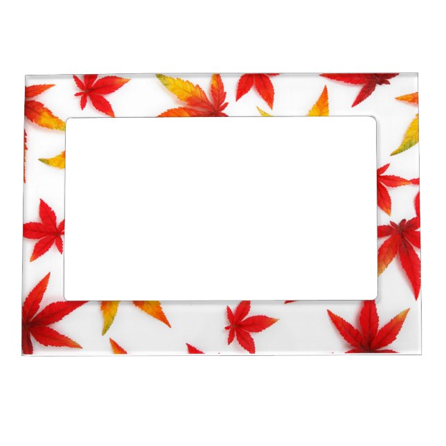 Thanksgiving Day Picture Frame Magnet (Front)