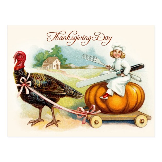 Thanksgiving Day Postcard