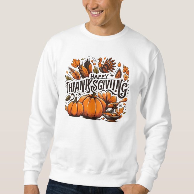 Thanksgiving day sweatshirt (Front)