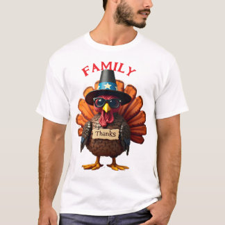 Thanksgiving Day Turkey feast dinner |Thanksgiving T-Shirt