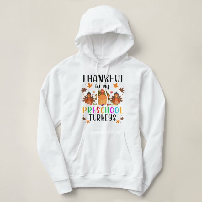 Thanksgiving Day Turkey Gobble Me Swallow Me Frien Hoodie (Design Front)