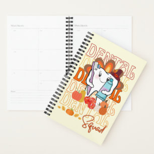 Thanksgiving Dental Squad Festive Dental Team Planner