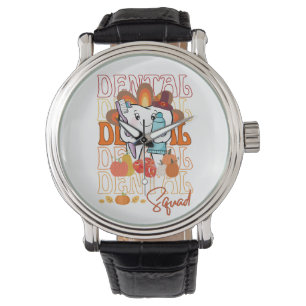 Thanksgiving Dental Squad Festive Dental Team Watch