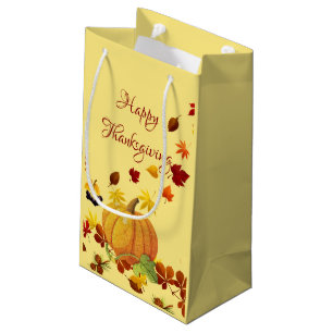 Thanksgiving Design Small Gift Bag
