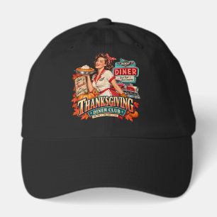 Thanksgiving Diner Club – Vintage 1950s Americana Hat