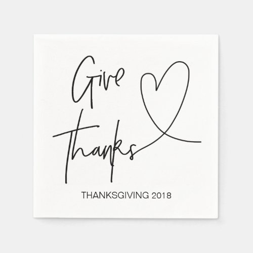 Thanksgiving Dinner Cocktail Napkin Sets