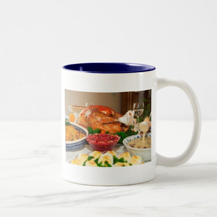 thanksgiving dinner coffee mugs