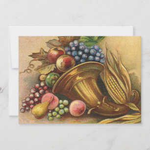 Thanksgiving Dinner Invitation