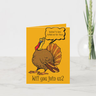 Thanksgiving Dinner Invitation