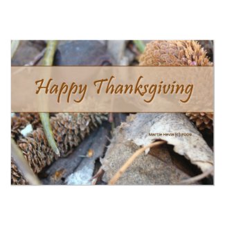 Thanksgiving Dinner Invitation