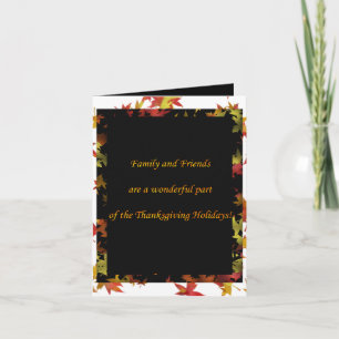 Thanksgiving Dinner Invitation