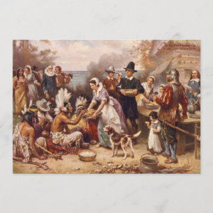 Thanksgiving Dinner Invitation