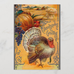 Thanksgiving Dinner Invitations