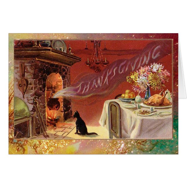 Thanksgiving Dinner Party (Front Horizontal)