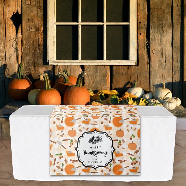 Thanksgiving Dinner Party Buffet Table Runner Tapestry (Thanksgiving Dinner Party Buffet Table Runner Tapestry)