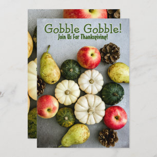 Thanksgiving Dinner Party Invitation