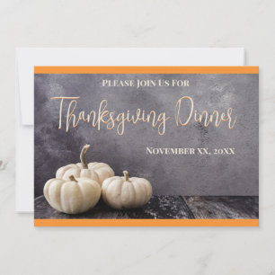 Thanksgiving Dinner Party Invitation