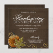 Thanksgiving Dinner Party Invitations | Zazzle