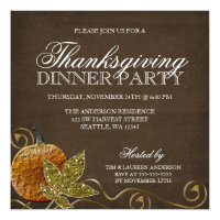 thanksgiving luncheon invitation