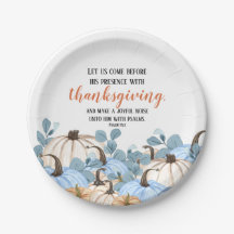 Thanksgiving Dinner Scripture Pumpkin Patch