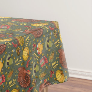 Thanksgiving Dinner Tablecloth