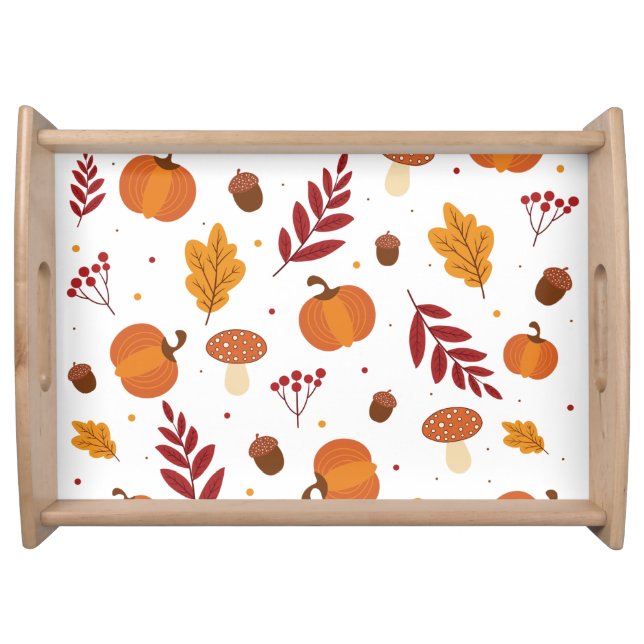 Thanksgiving Elements Serving Tray (Front)