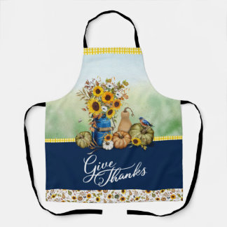 Thanksgiving Fall Autumn Apron