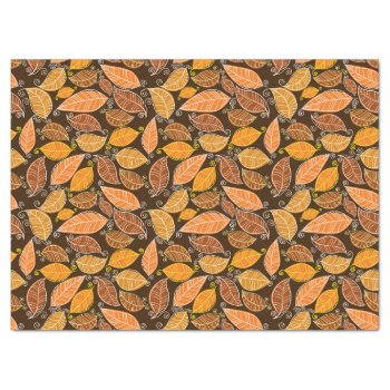 Thanksgiving Fall Autumn Pattern Tissue Paper by Home_Sweet_Holiday at Zazzle