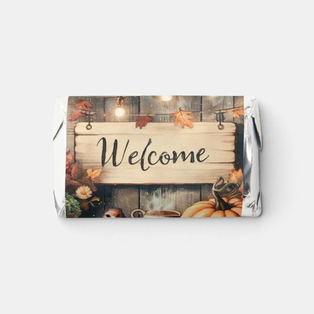 Thanksgiving/Fall/Autumn/Vintage  Hershey's Miniatures (Front)