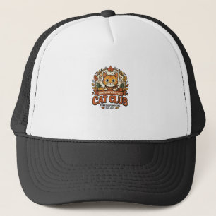 Thanksgiving Fall Cat Cat Lover Gift - Thanksgivin Trucker Hat