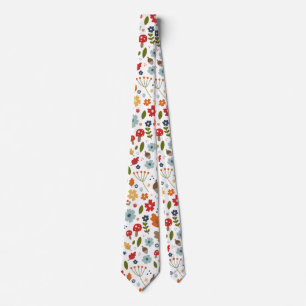 Thanksgiving Fall Colors Holiday Themed Neck Tie