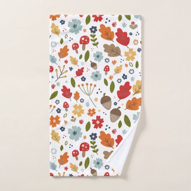 Thanksgiving Fall Colors Thankful Holiday Hand Towel (Hand Towel)