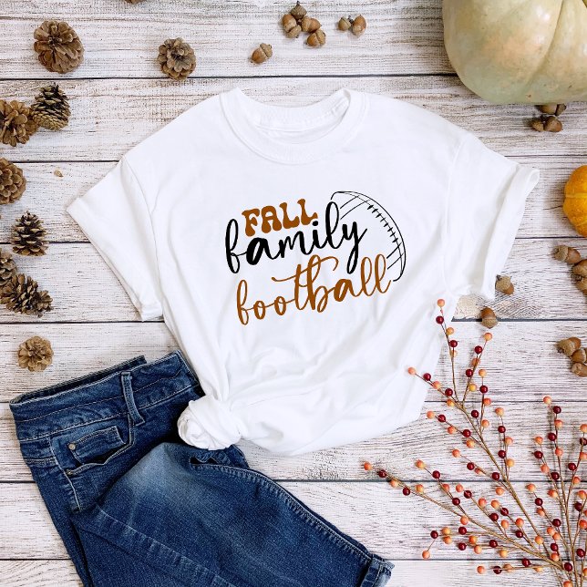 Thanksgiving Fall Family Football Fun Tri-Blend Shirt (Creator Uploaded)